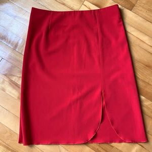 Stylish Red Skirt size US 8